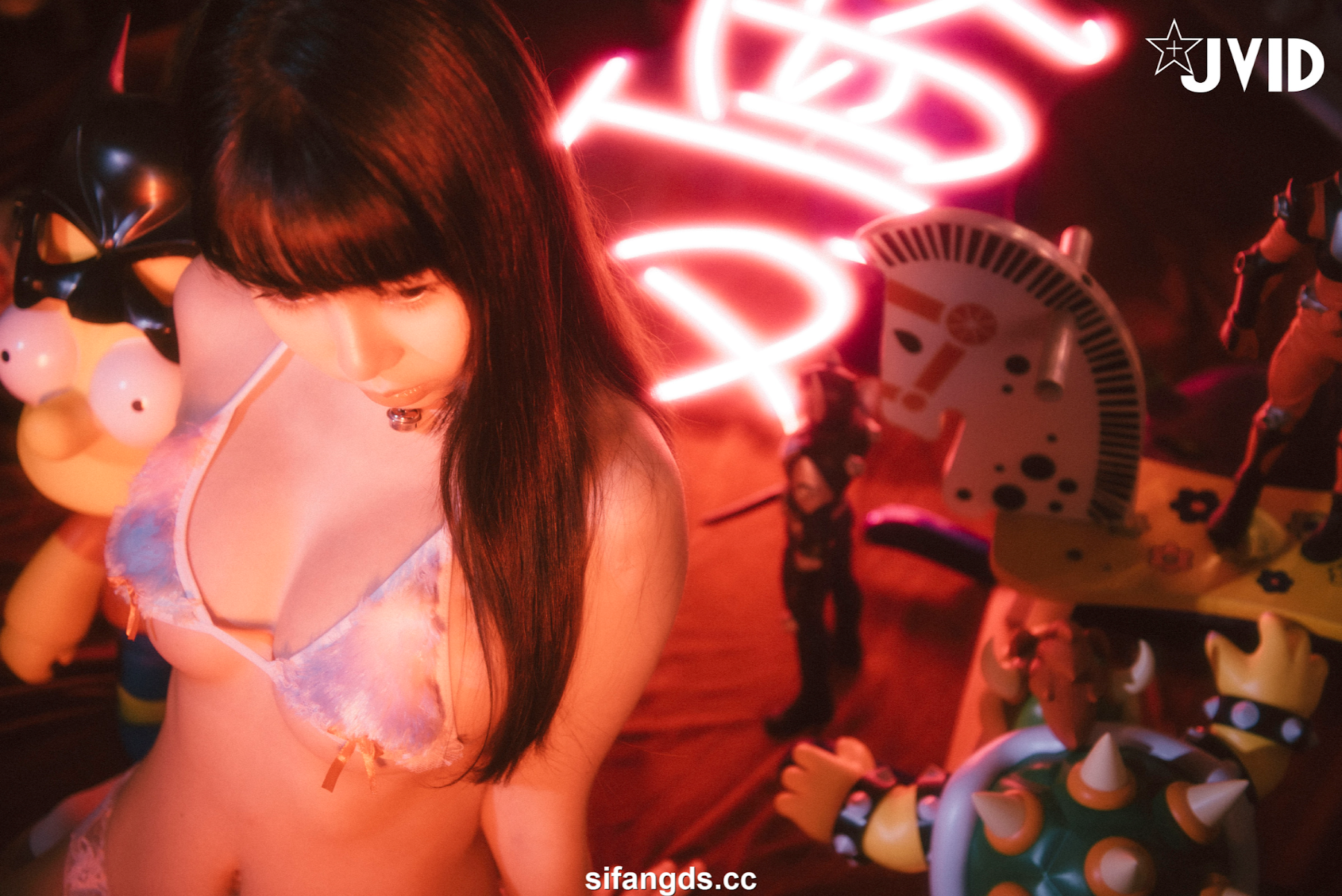 [JVID] 月台尼Tiny – 遺精之境🔞成為你今晚的淫夢 - P89