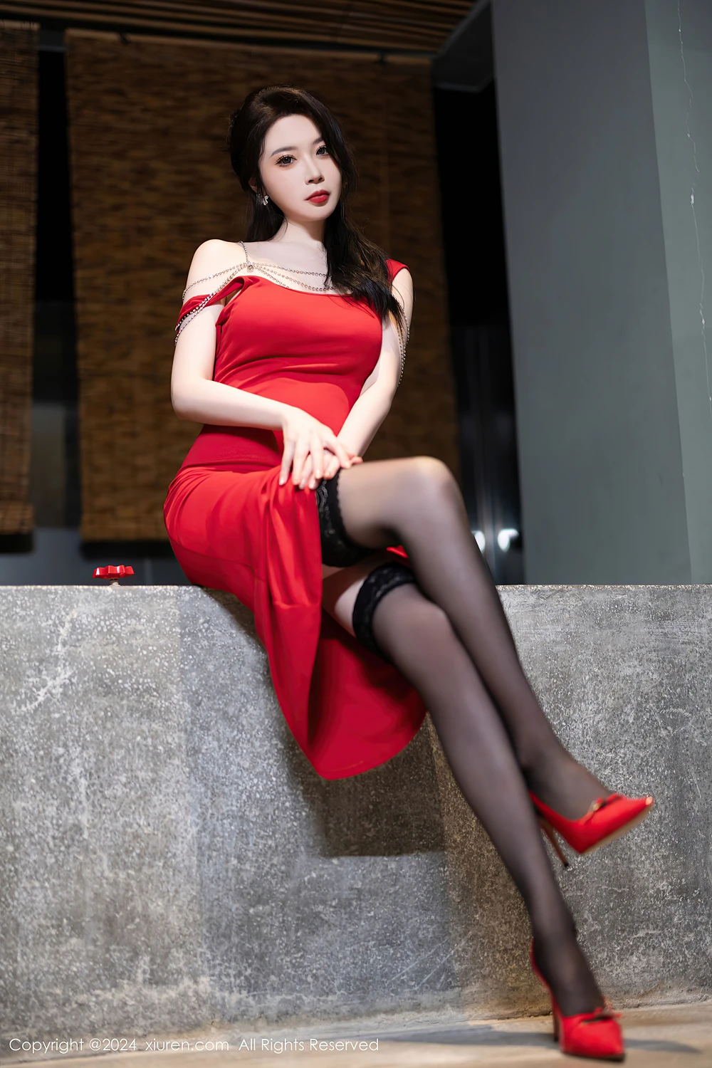 XiuRen秀人网 No.9291 MengXinYue梦心玥 - P7