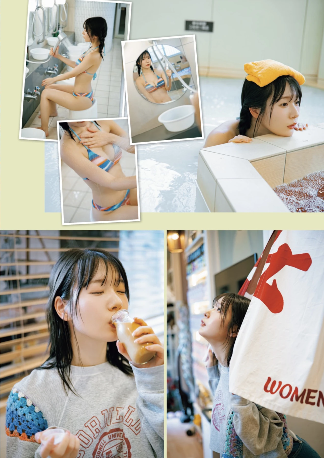 Yura Yura 由良ゆら, Yui Oku 奥ゆい, SUNNY GIRL サウナガールズ Vol.04 - P34