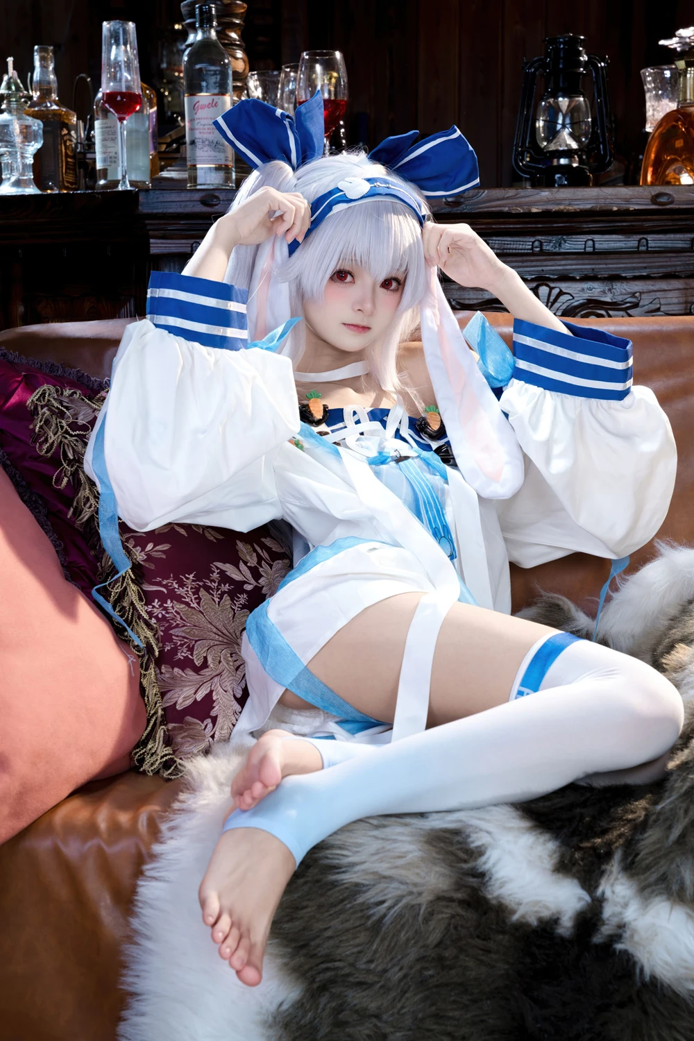 Cosplay 九柒喵 – 碧蓝航线 拉菲ll - P11