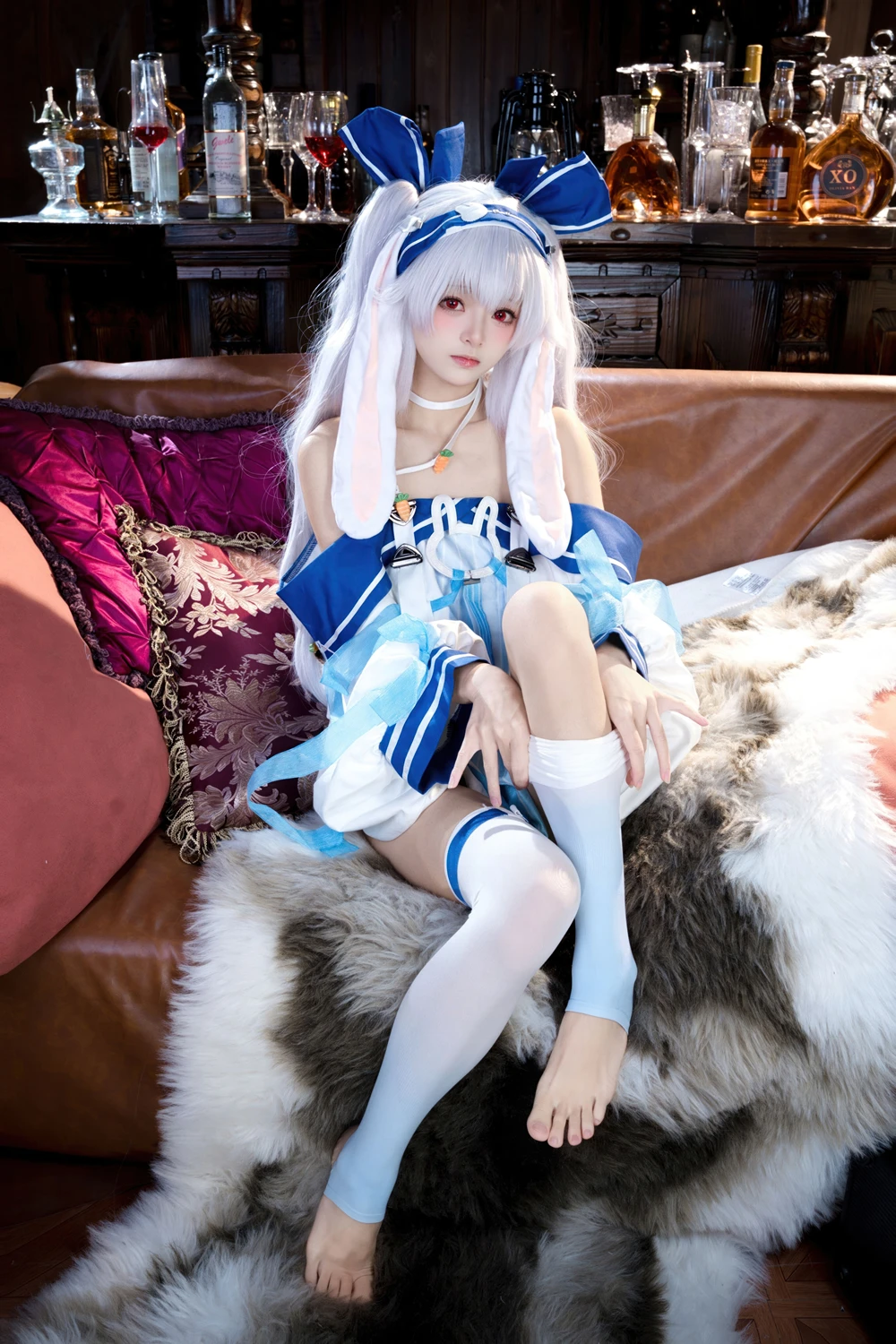 Cosplay 九柒喵 – 碧蓝航线 拉菲ll - P16