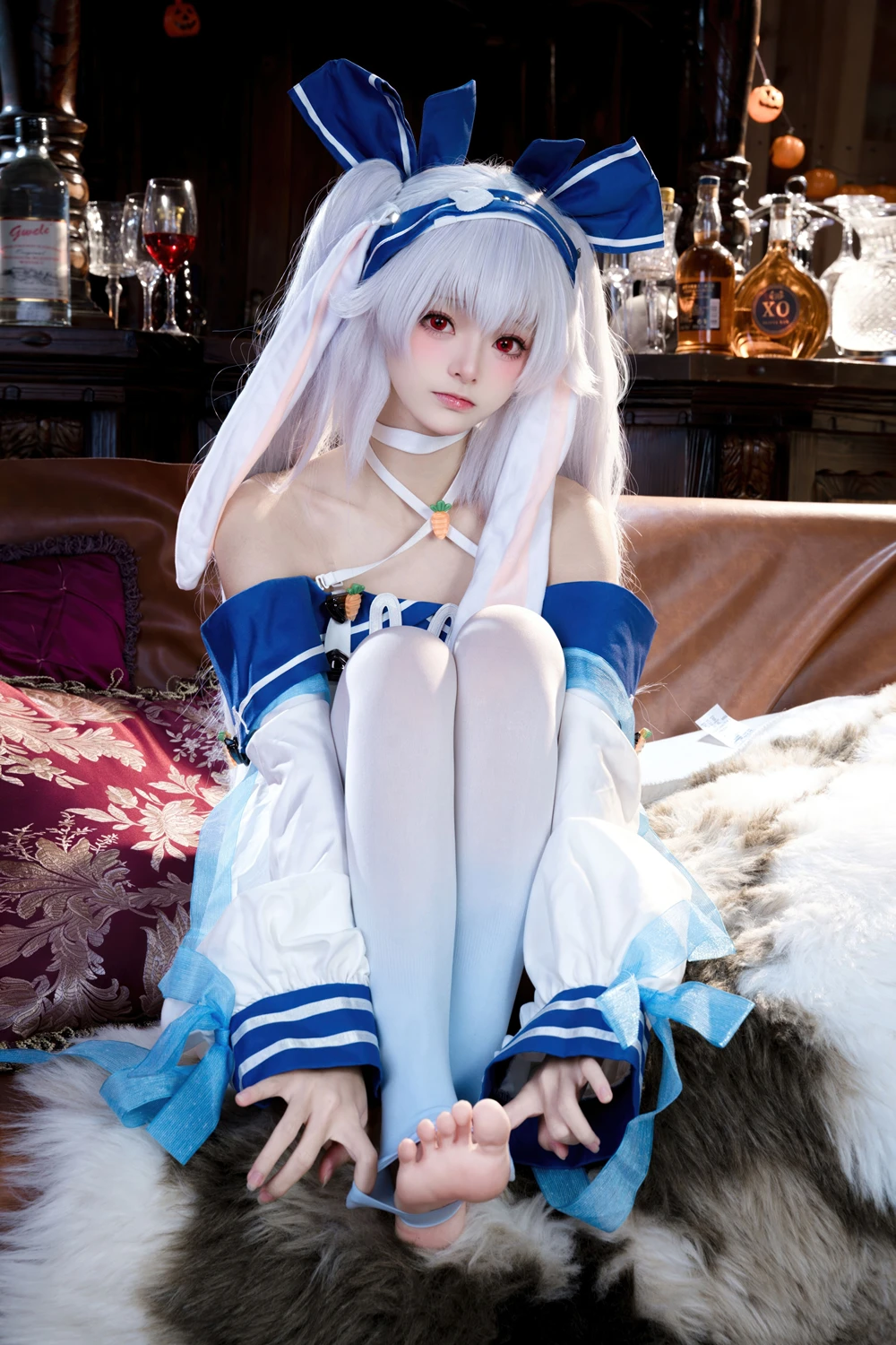Cosplay 九柒喵 – 碧蓝航线 拉菲ll - P23