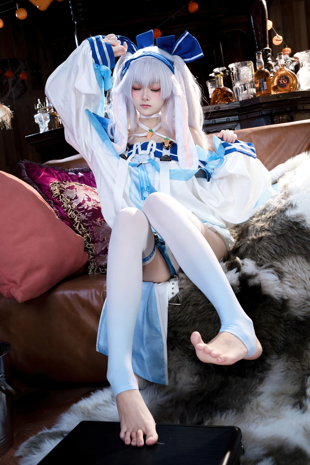Cosplay 九柒喵 – 碧蓝航线 拉菲ll - P34