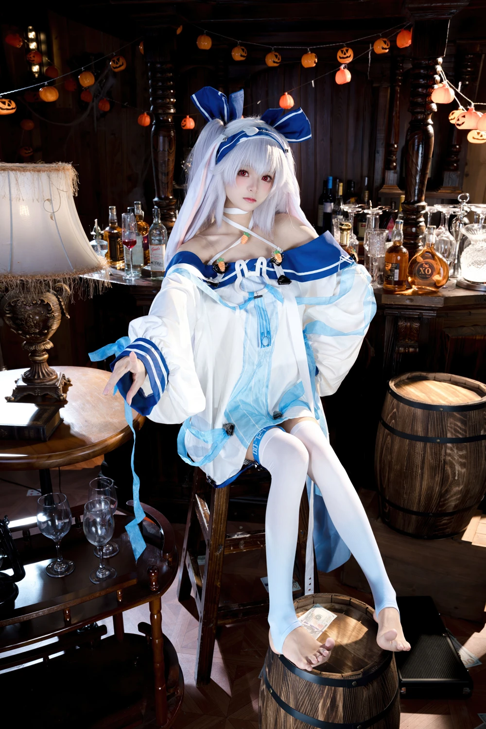 Cosplay 九柒喵 – 碧蓝航线 拉菲ll - P3