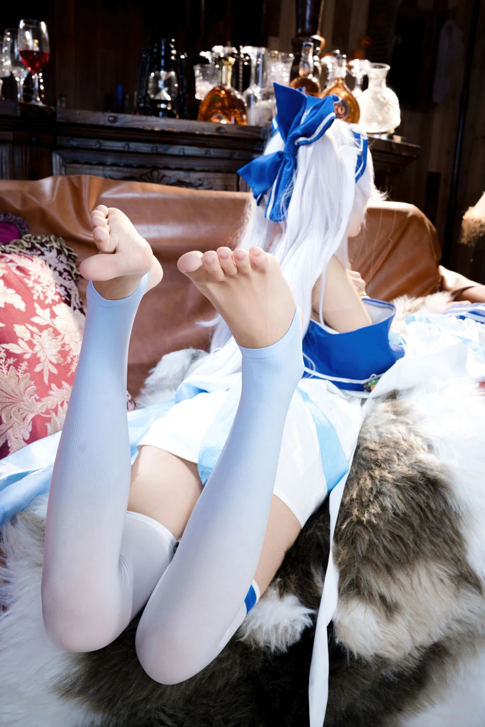 Cosplay 九柒喵 – 碧蓝航线 拉菲ll - P41