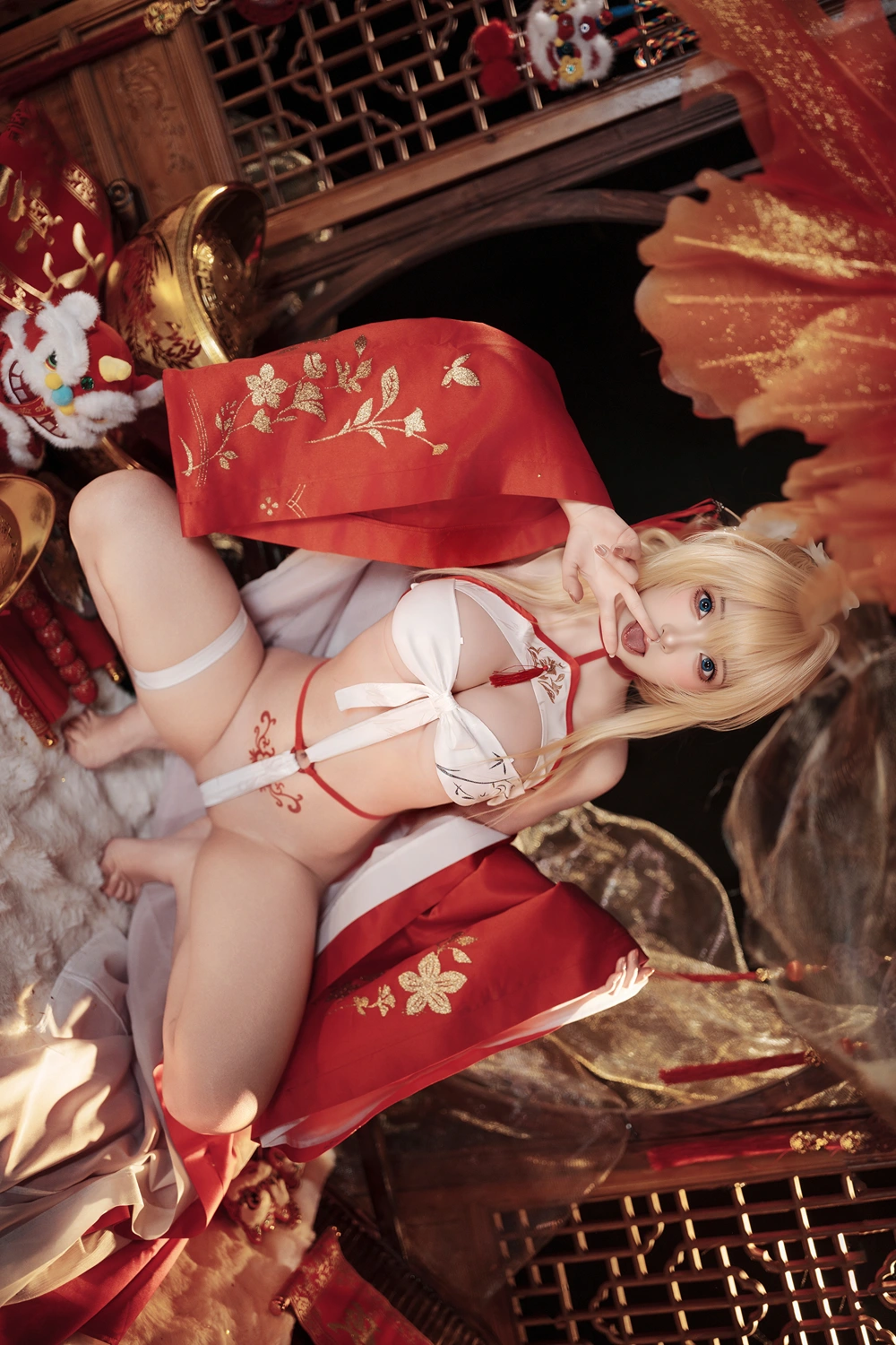Cosplay Bangni邦尼 – 凉夜香雪 - P26