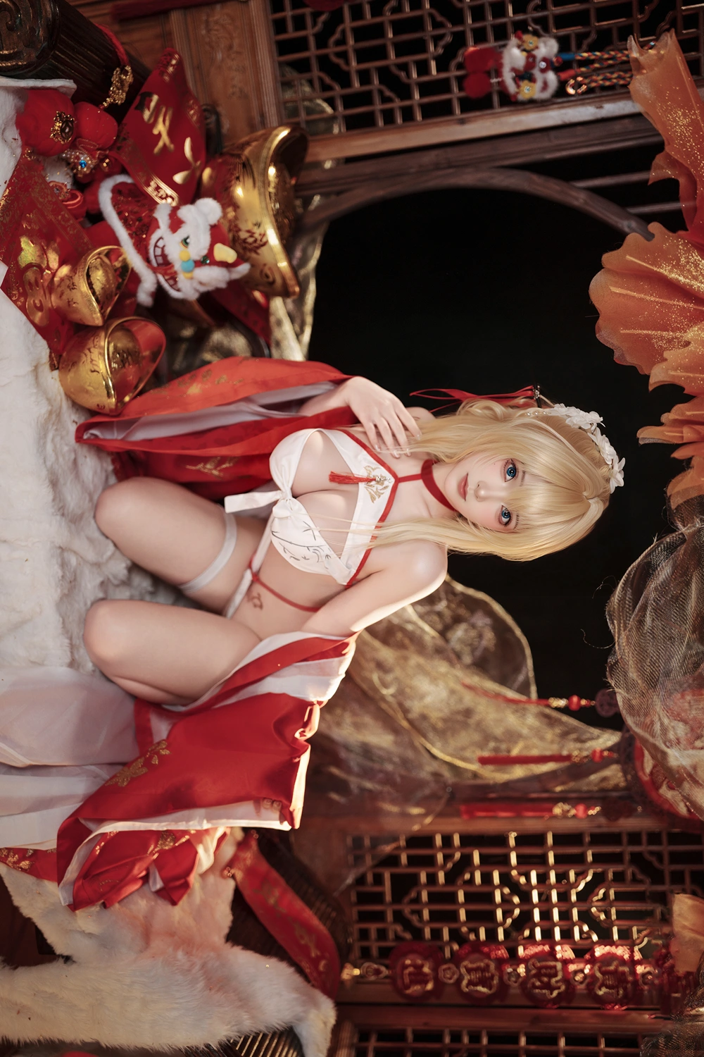 Cosplay Bangni邦尼 – 凉夜香雪 - P43