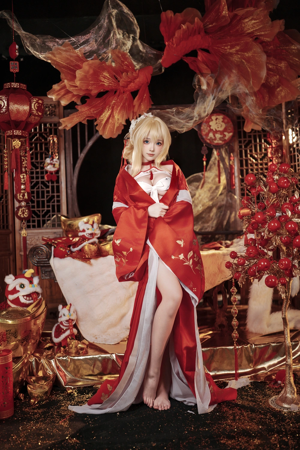 Cosplay Bangni邦尼 – 凉夜香雪 - P45