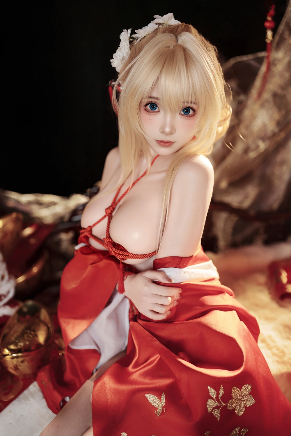 Cosplay Bangni邦尼 – 凉夜香雪 - P49