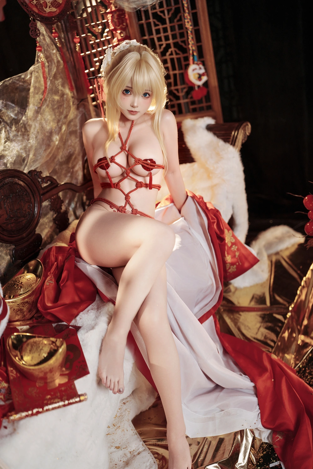 Cosplay Bangni邦尼 – 凉夜香雪 - P53