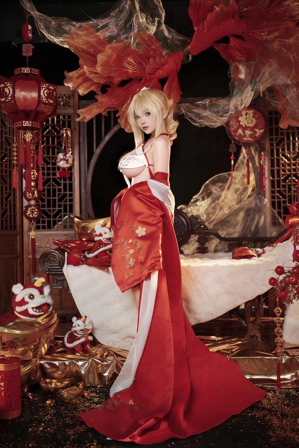 Cosplay Bangni邦尼 – 凉夜香雪 - P8