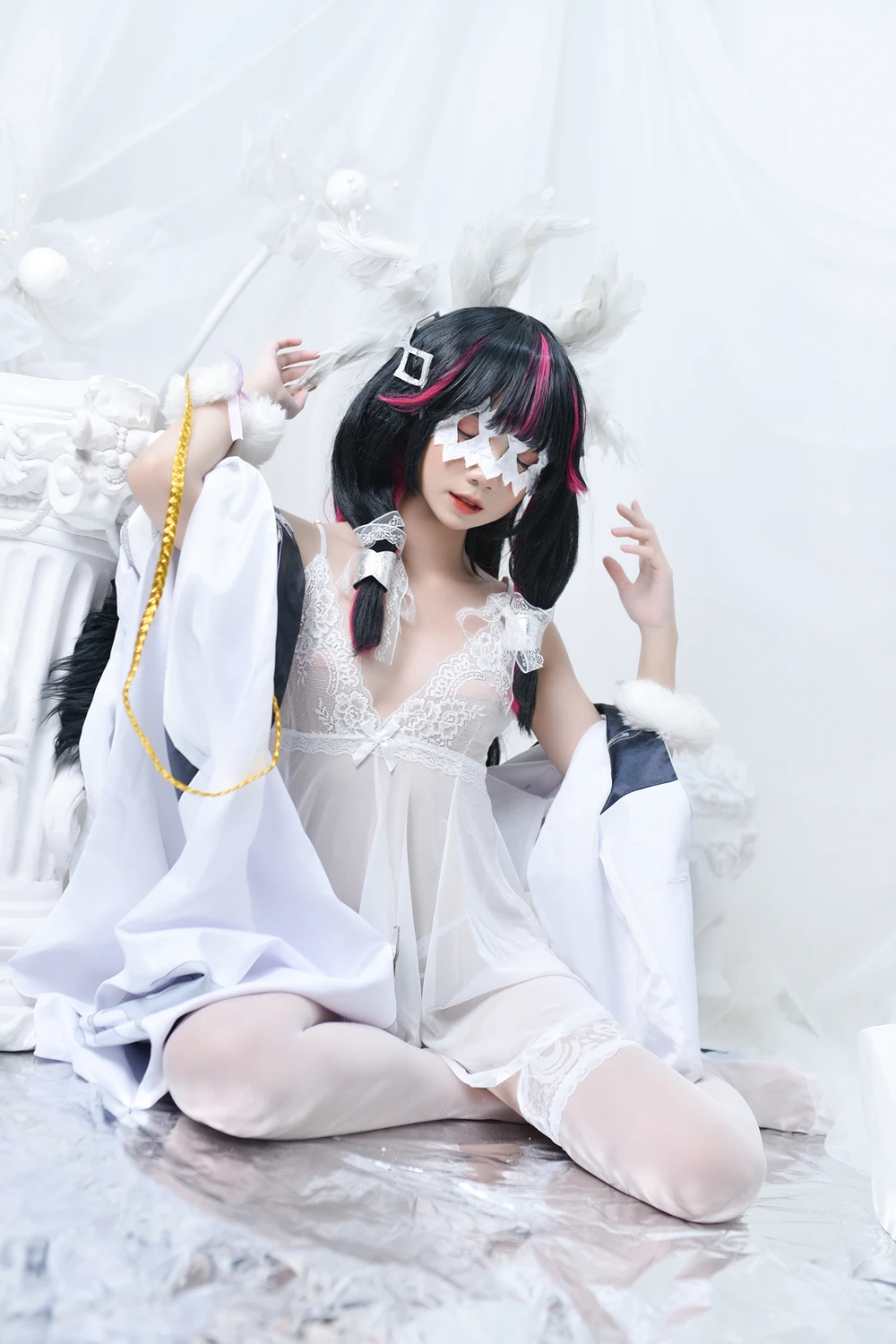 Cosplay PoppaChan – 原神 哥伦比娅·希珀塞莱尼娅 - P1