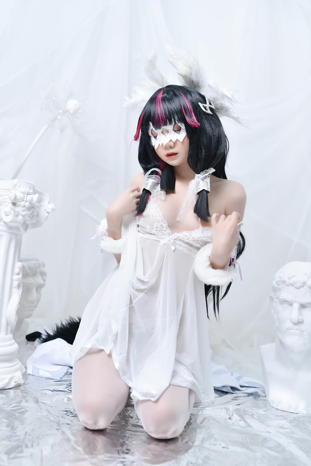 Cosplay PoppaChan – 原神 哥伦比娅·希珀塞莱尼娅 - P60