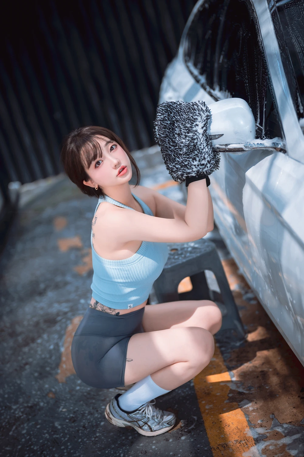 Son Yeeun 손예은, DJAWA 「Wash My Car」 Set.01 - P5