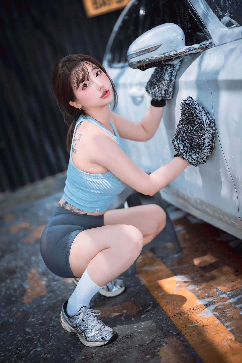 Son Yeeun 손예은, DJAWA 「Wash My Car」 Set.01 - P6