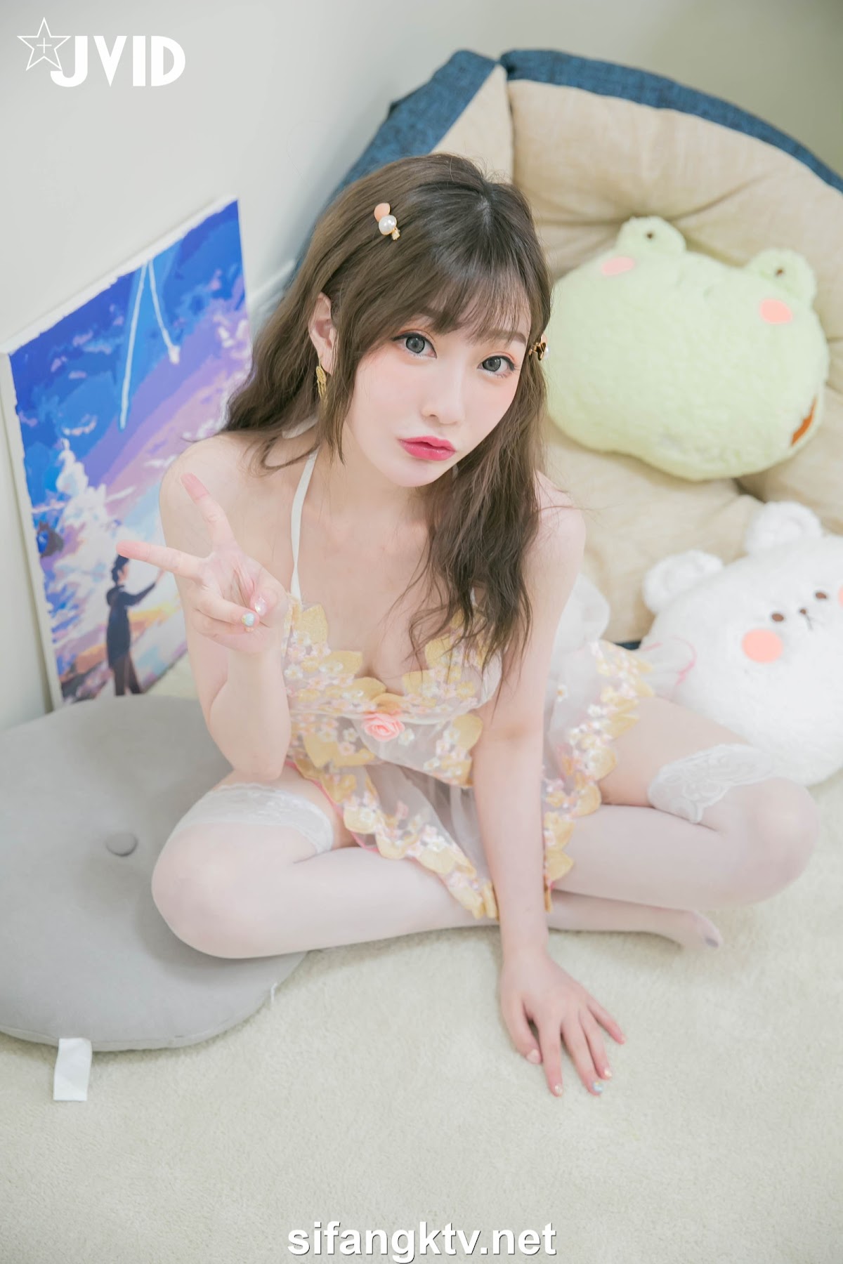 [JVID] 璃奈酱 Rina – 天女召唤 裸衣天女的情色选择题 - P10