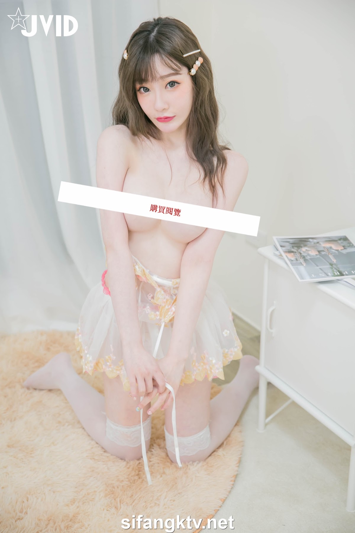 [JVID] 璃奈酱 Rina – 天女召唤 裸衣天女的情色选择题 - P17