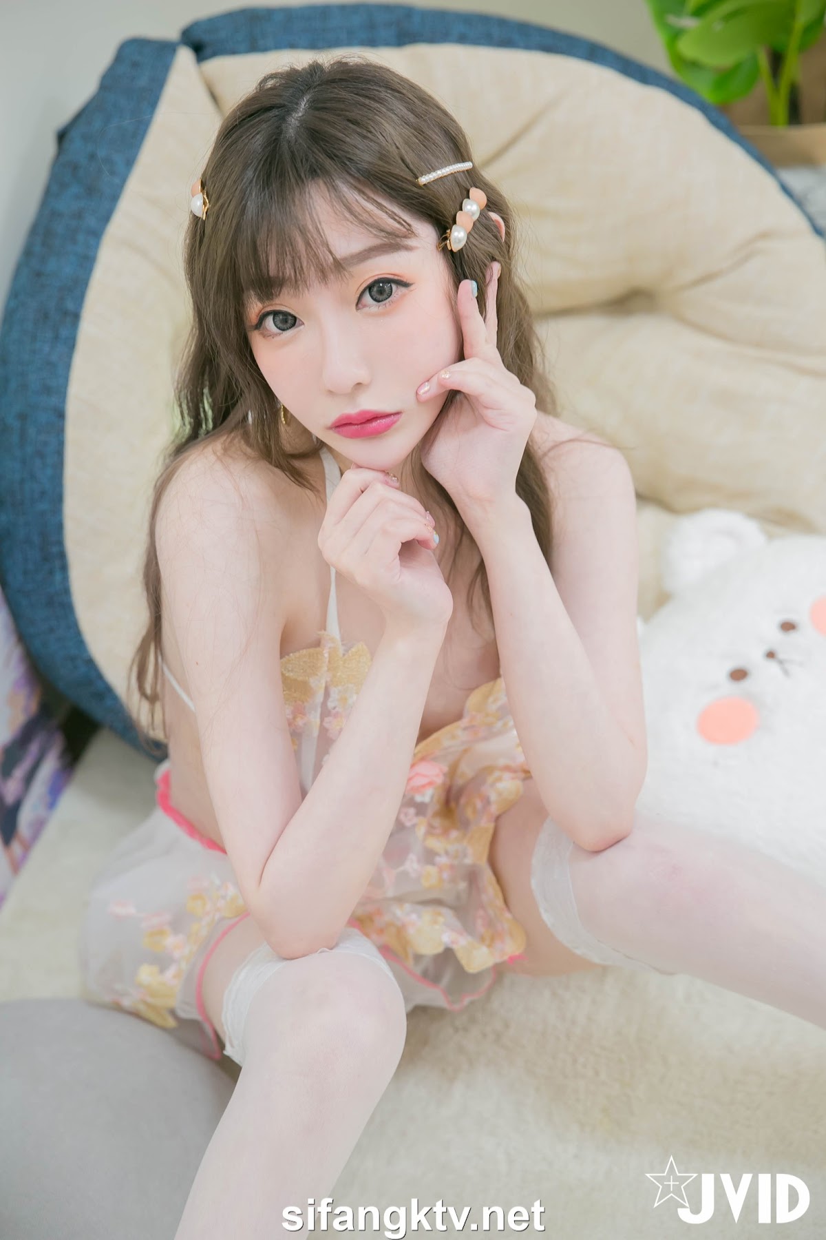 [JVID] 璃奈酱 Rina – 天女召唤 裸衣天女的情色选择题 - P25
