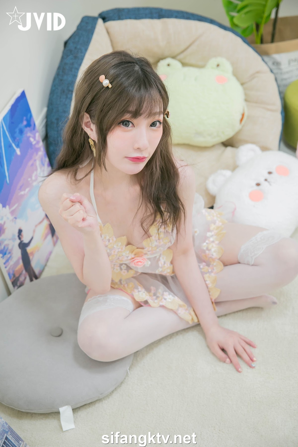 [JVID] 璃奈酱 Rina – 天女召唤 裸衣天女的情色选择题 - P31