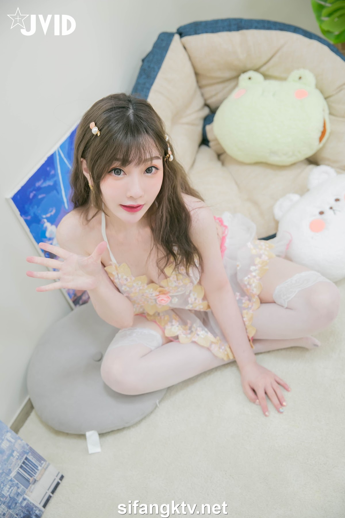 [JVID] 璃奈酱 Rina – 天女召唤 裸衣天女的情色选择题 - P33