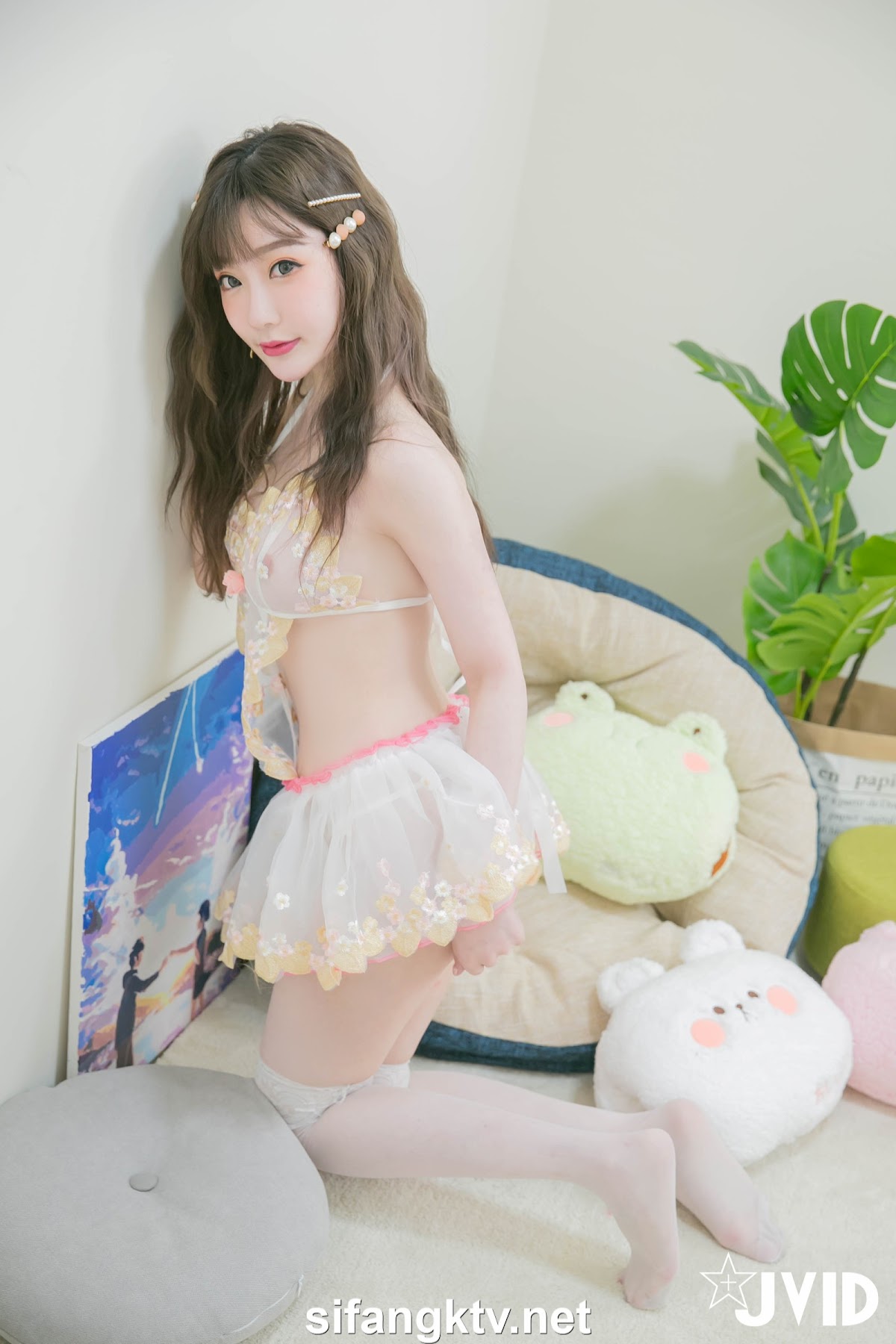 [JVID] 璃奈酱 Rina – 天女召唤 裸衣天女的情色选择题 - P35