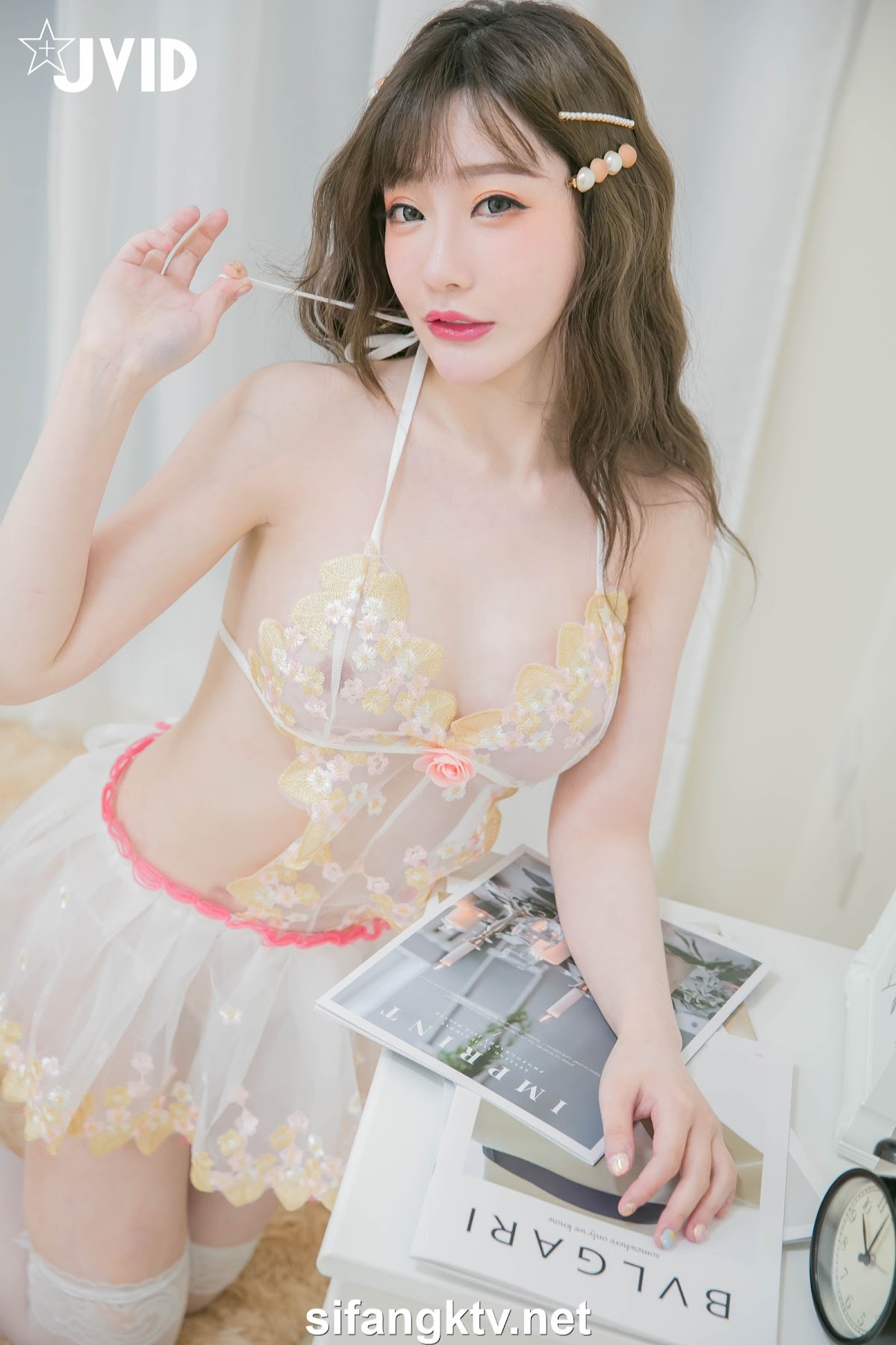 [JVID] 璃奈酱 Rina – 天女召唤 裸衣天女的情色选择题 - P53