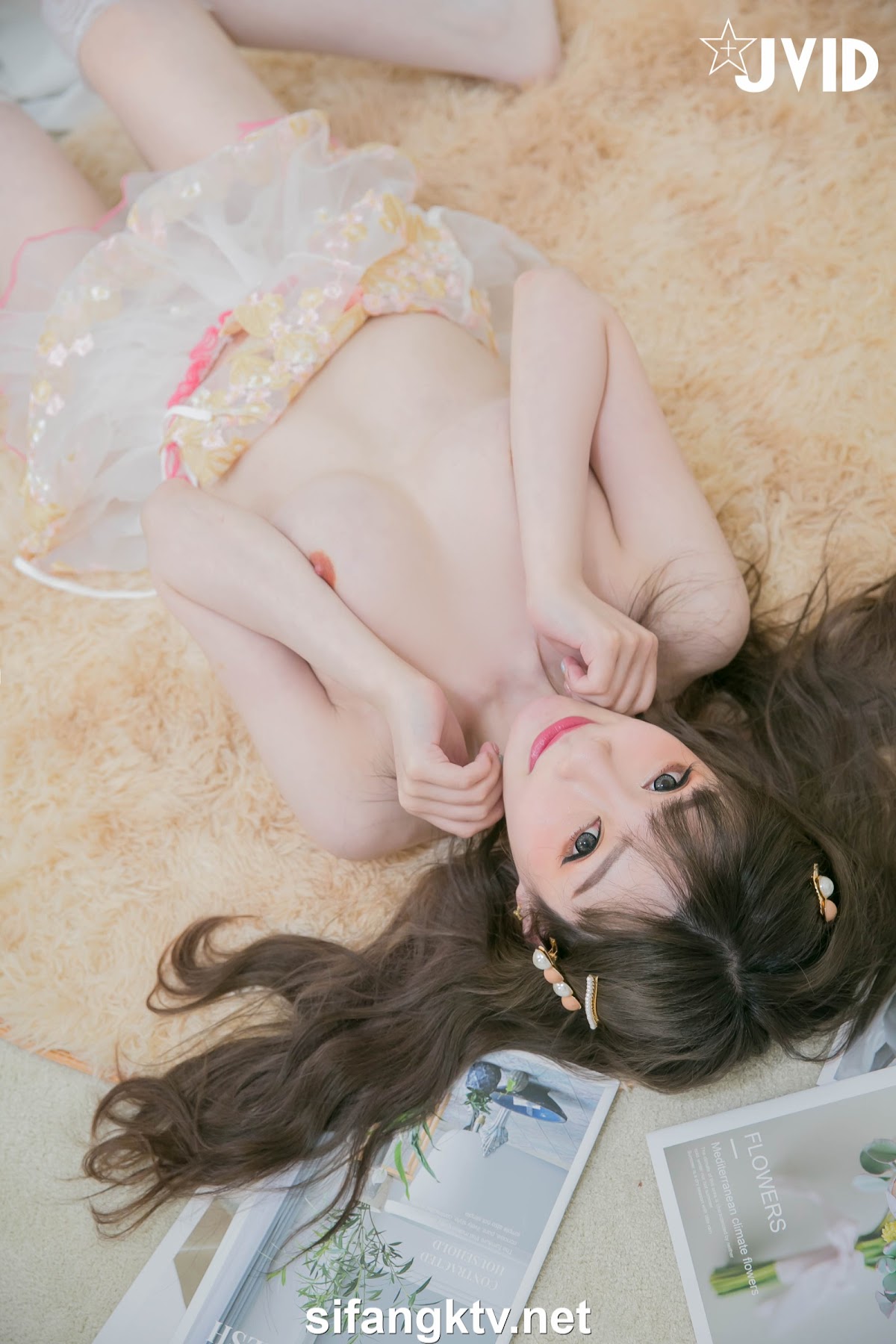 [JVID] 璃奈酱 Rina – 天女召唤 裸衣天女的情色选择题 - P96