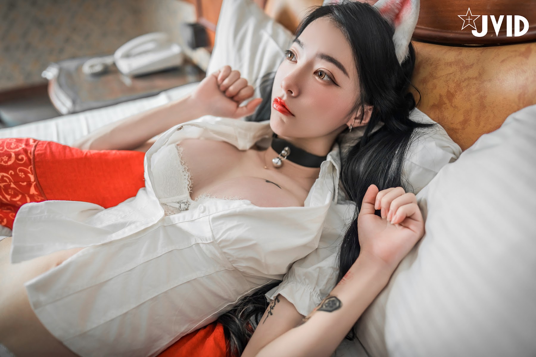 [JVID] 飄飄哥 – 貓咪收養手冊😺巨乳人形貓 女神飄飄🔞 - P101