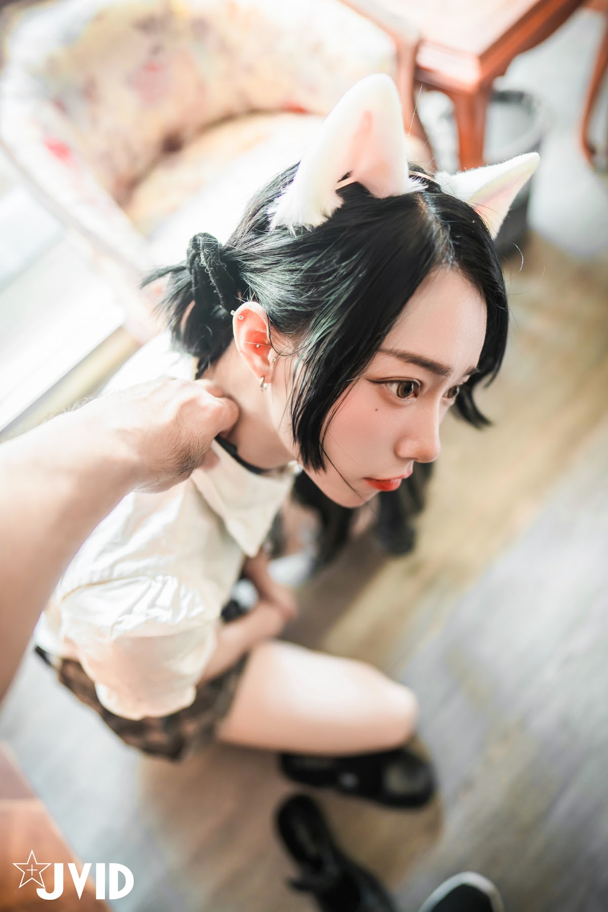 [JVID] 飄飄哥 – 貓咪收養手冊😺巨乳人形貓 女神飄飄🔞 - P98