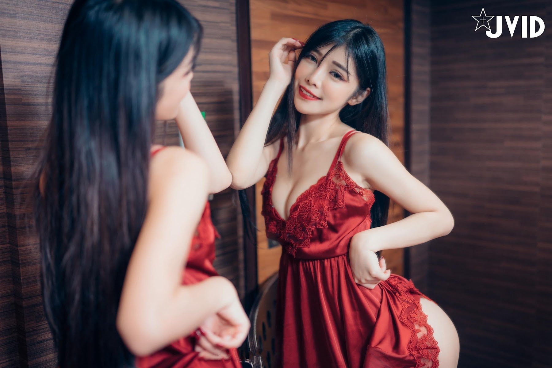 [JVID] Linda – 青春的最后一本写真-琳达女神的红色诱惑 - P10