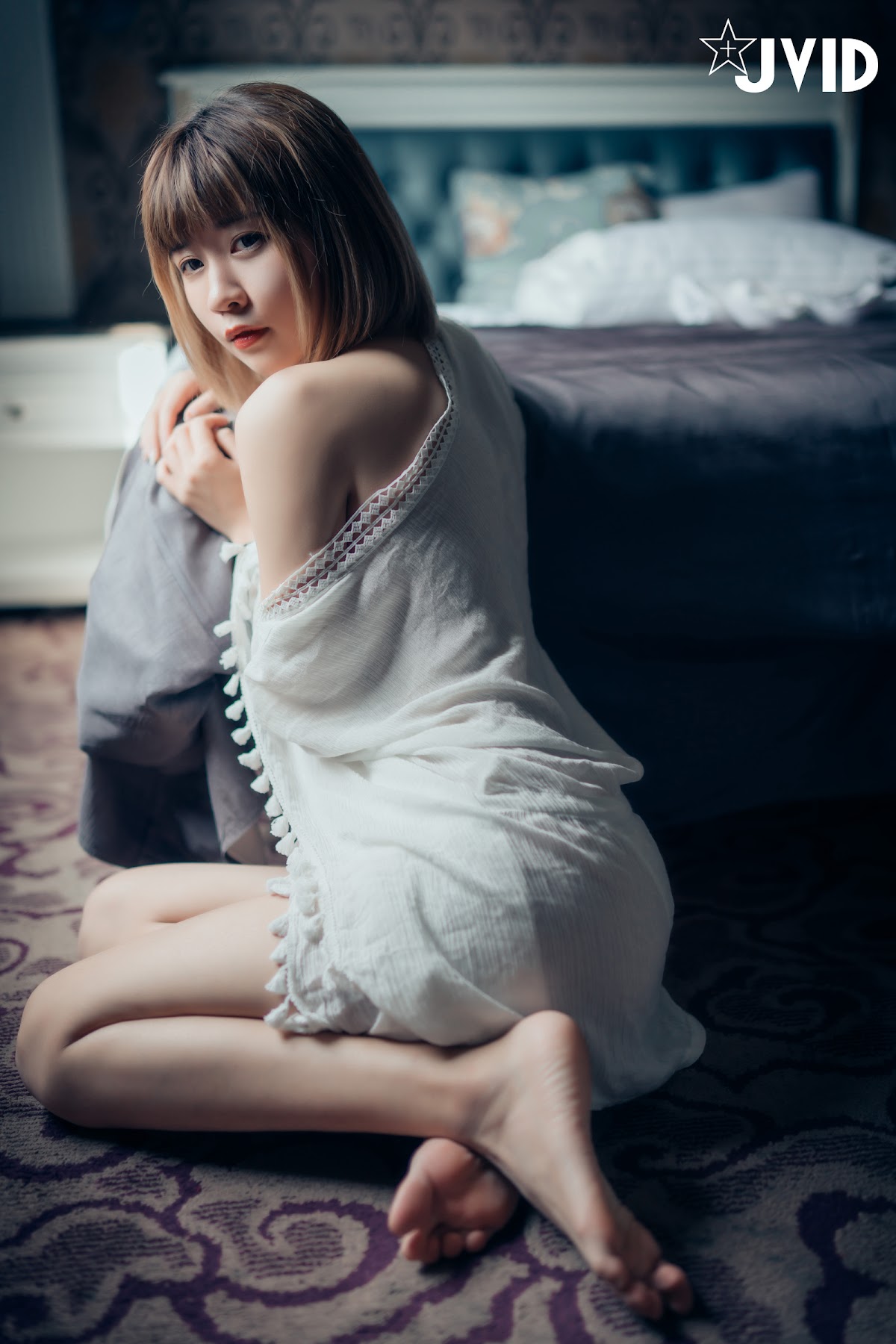 [JVID] 果寶寶 – 與巨乳女友果寶寶開房間的全裸無碼寫真 - P102