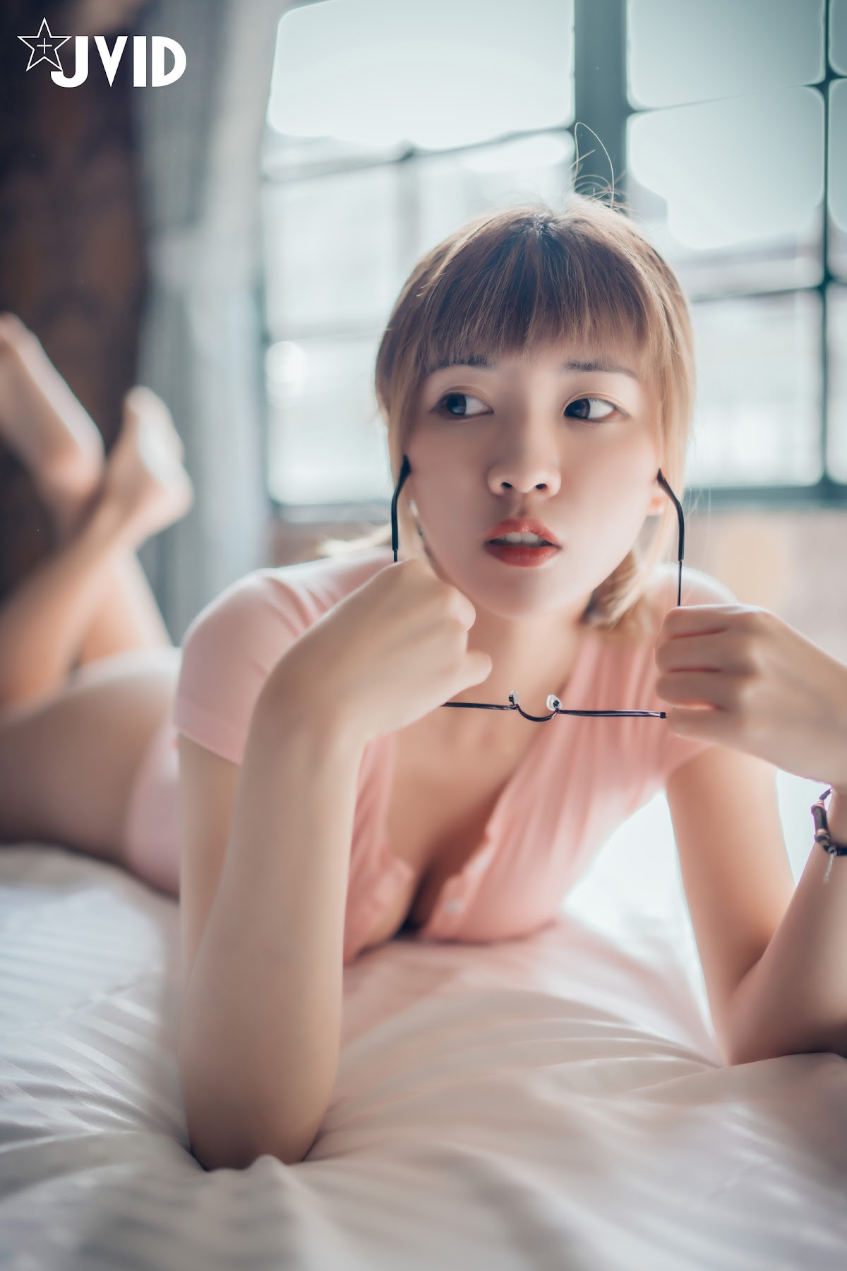 [JVID] 果寶寶 – 與巨乳女友果寶寶開房間的全裸無碼寫真 - P12