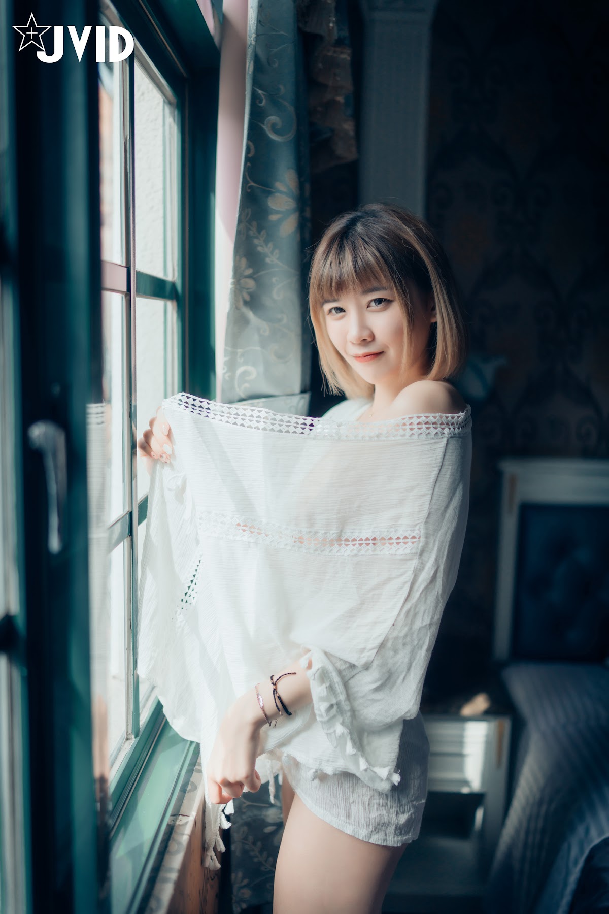 [JVID] 果寶寶 – 與巨乳女友果寶寶開房間的全裸無碼寫真 - P51