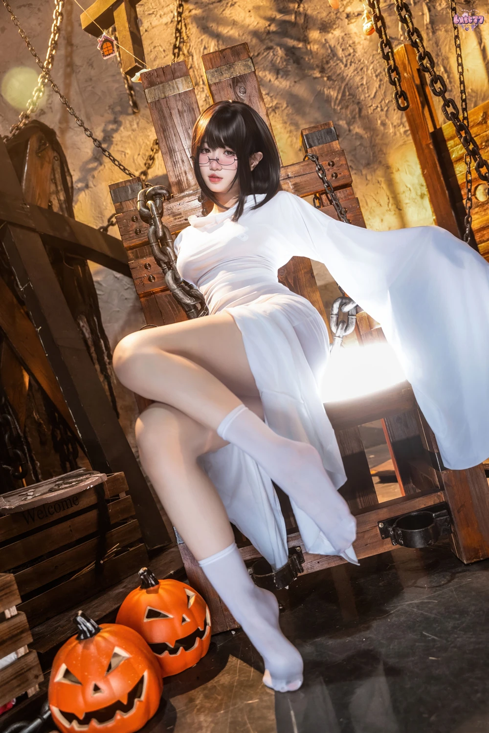 Cosplay 柒柒要乖哦 – 幽灵娘 - P17