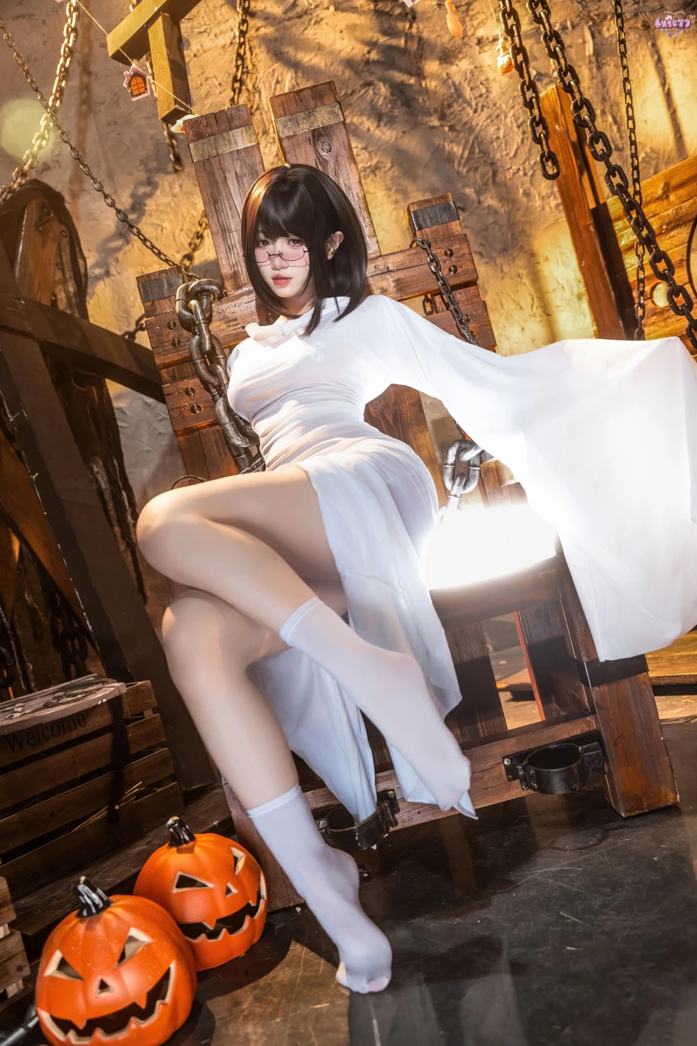 Cosplay 柒柒要乖哦 – 幽灵娘 - P18
