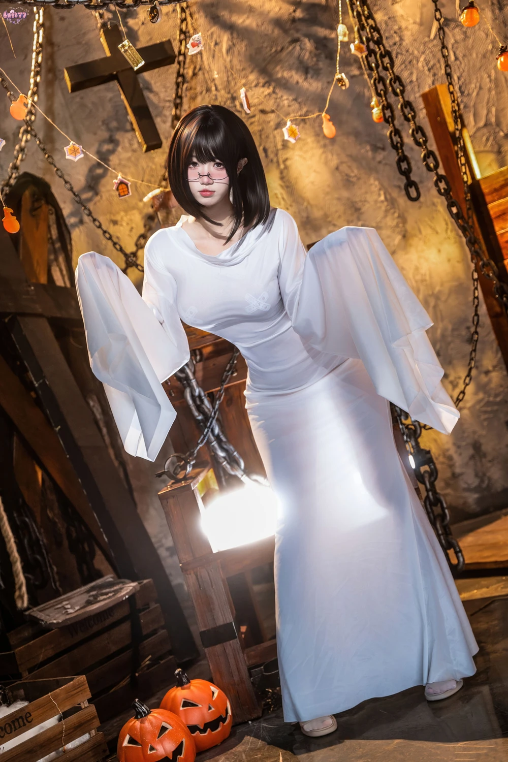 Cosplay 柒柒要乖哦 – 幽灵娘 - P1