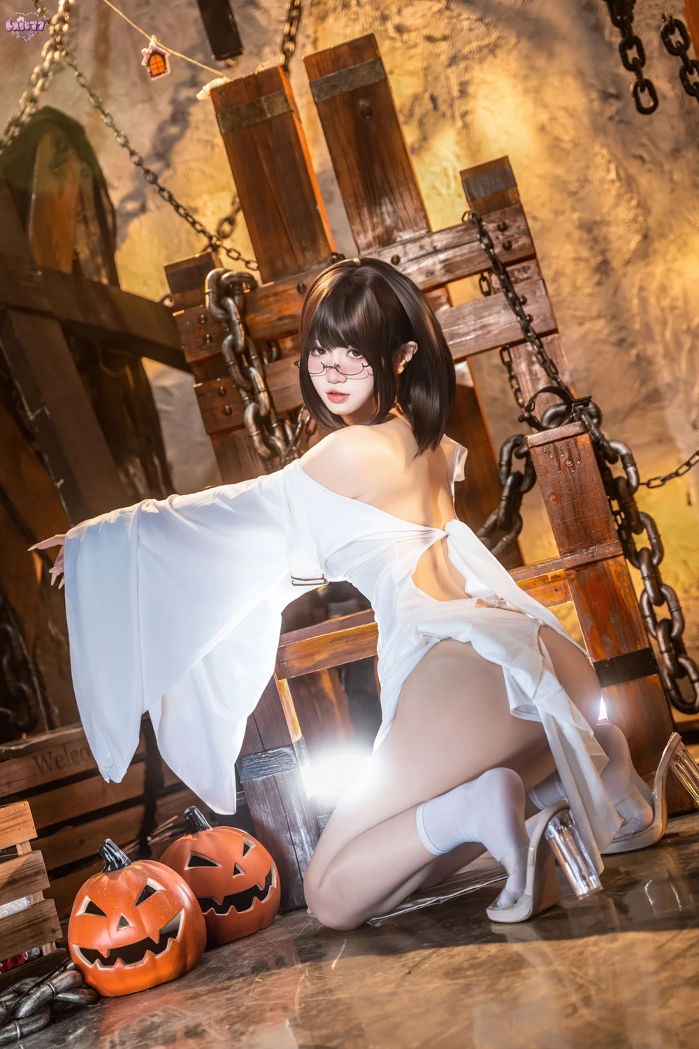 Cosplay 柒柒要乖哦 – 幽灵娘 - P35