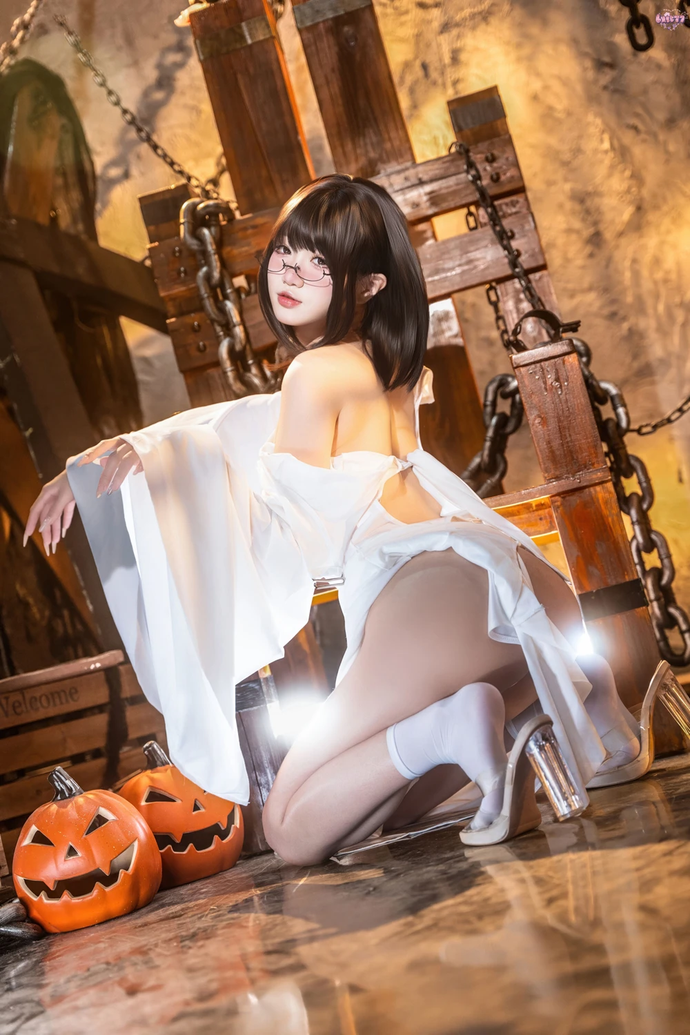 Cosplay 柒柒要乖哦 – 幽灵娘 - P36