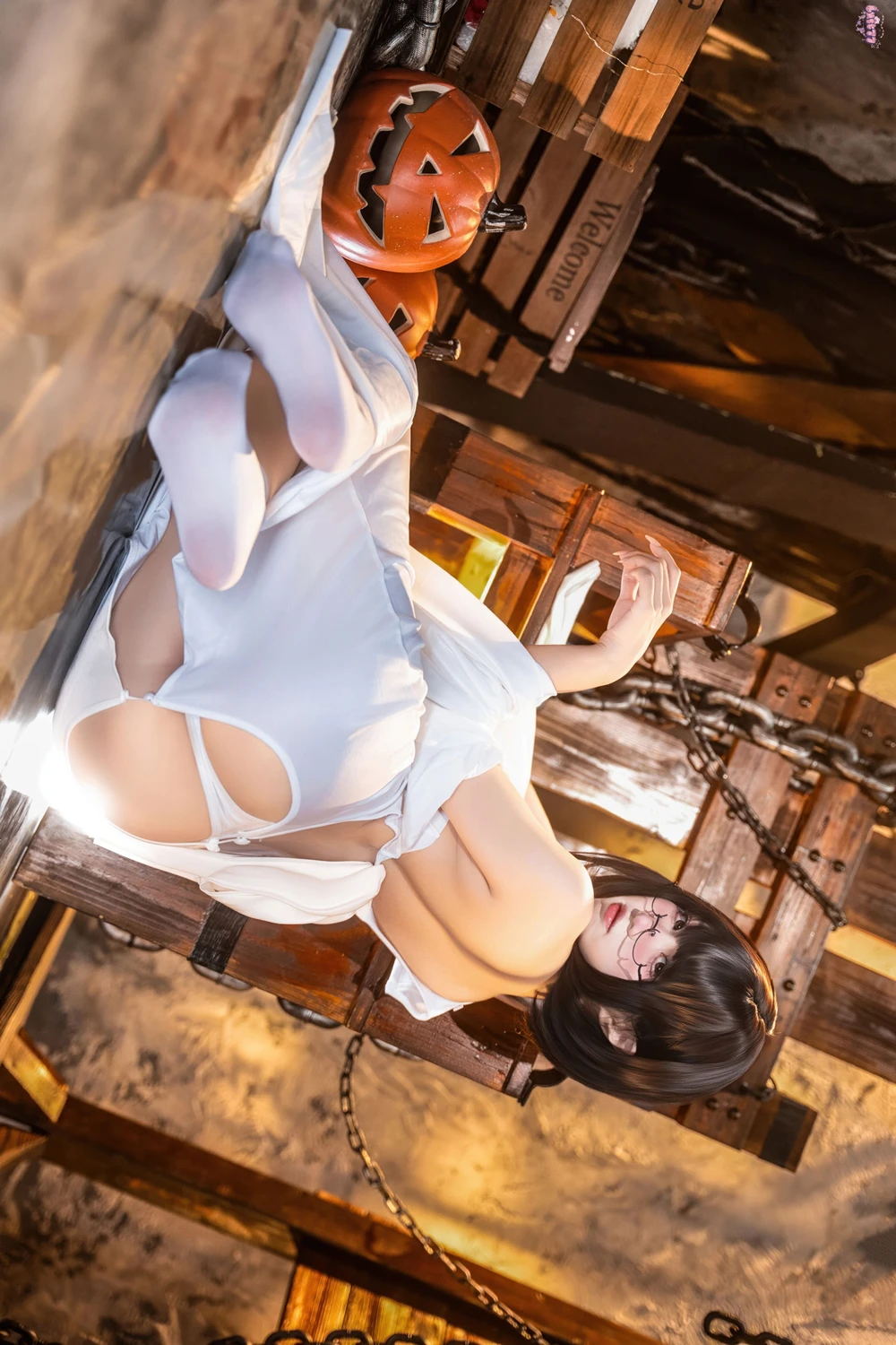 Cosplay 柒柒要乖哦 – 幽灵娘 - P42