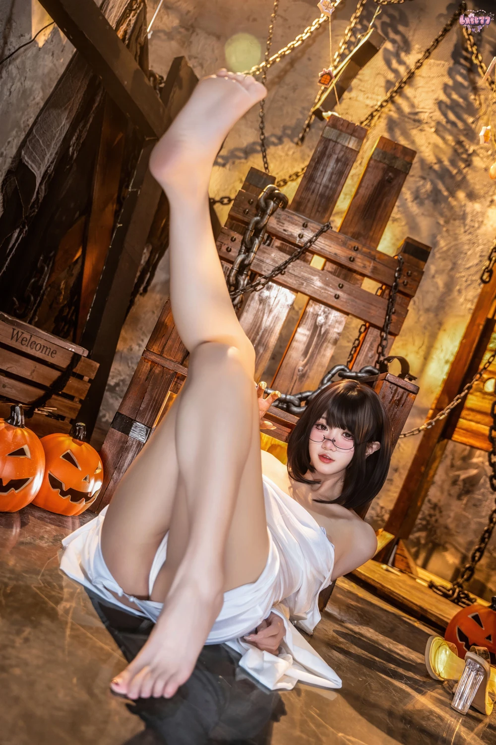 Cosplay 柒柒要乖哦 – 幽灵娘 - P50