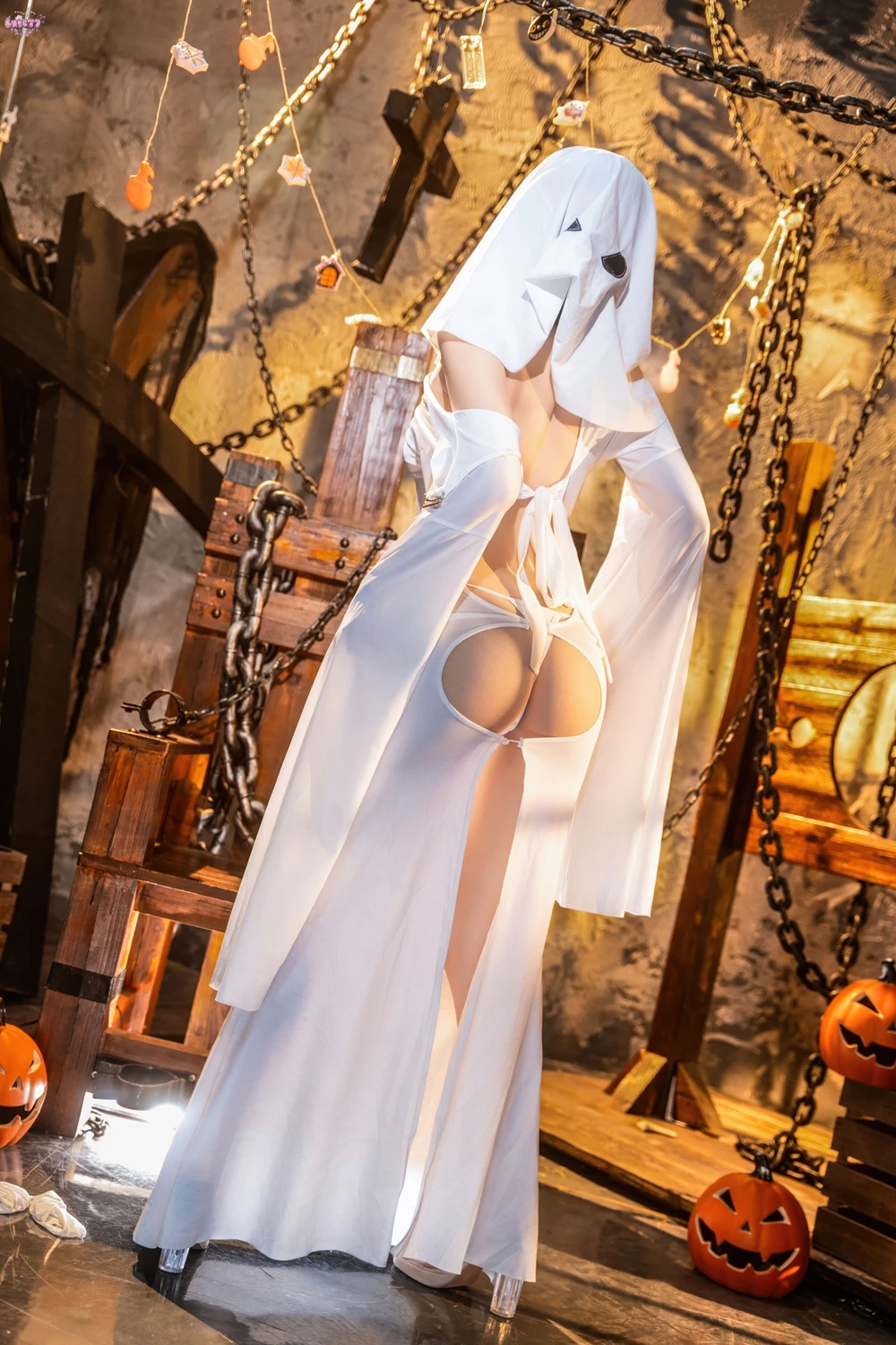 Cosplay 柒柒要乖哦 – 幽灵娘 - P63