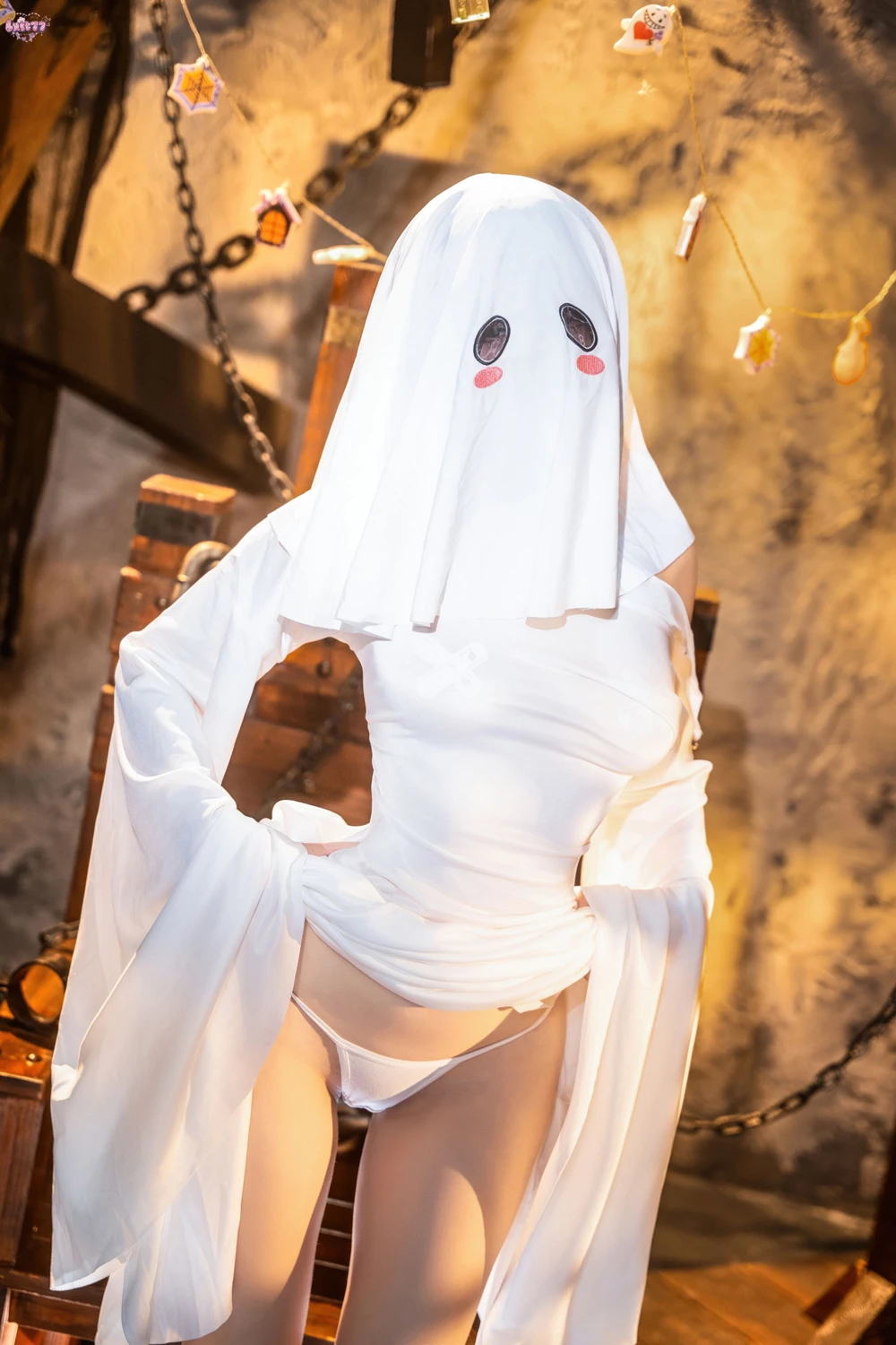 Cosplay 柒柒要乖哦 – 幽灵娘 - P64
