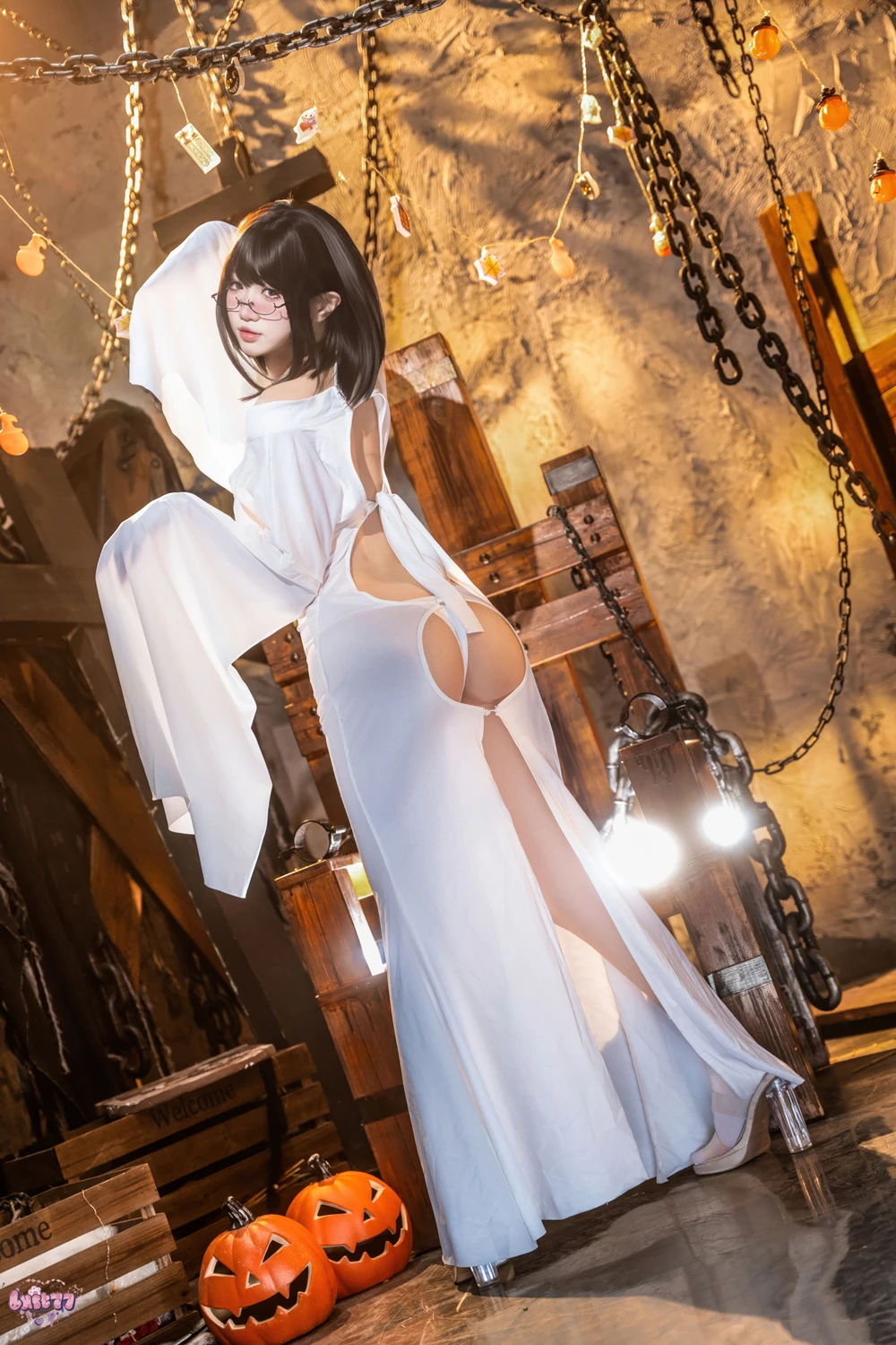 Cosplay 柒柒要乖哦 – 幽灵娘 - P8
