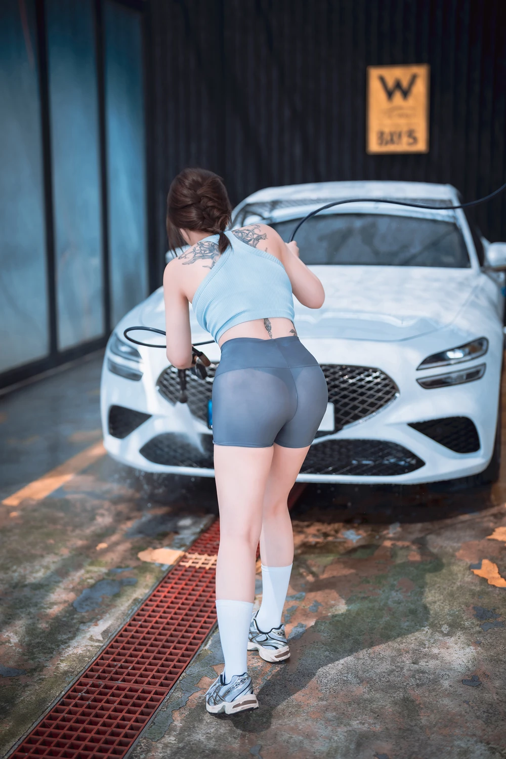 Son Yeeun 손예은, DJAWA 「Wash My Car」 Set.02 - P6