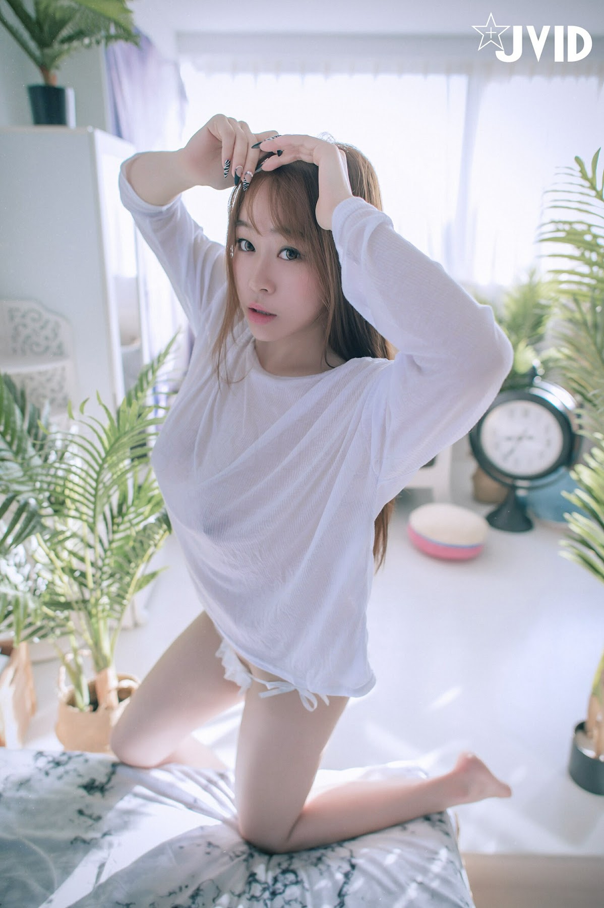 [JVID] Julie藏獒 – H罩杯巨乳藏獒，回國後的性感絕美首發 - P53