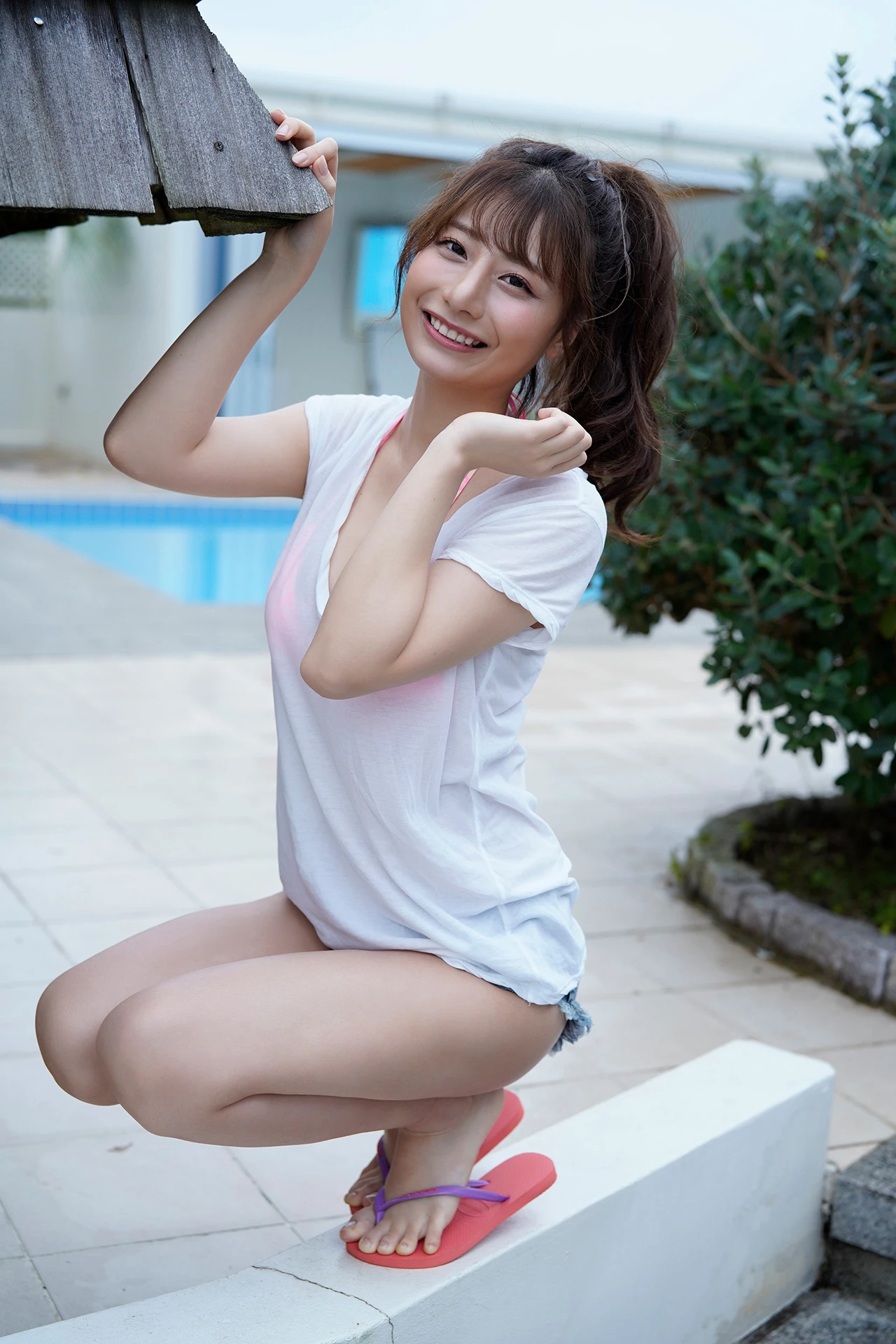 Yuka Suzuki 鈴木優香, FLASHデジタル写真集 「スキャンダルFカップ Vol.1」 - P5