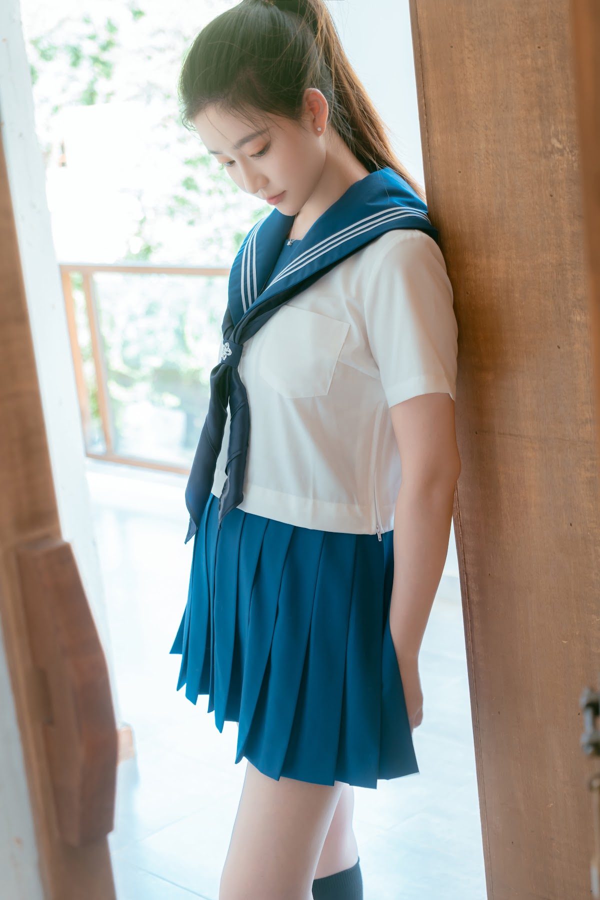 Coser@年年Nnian – 泡沫之夏JK - P9