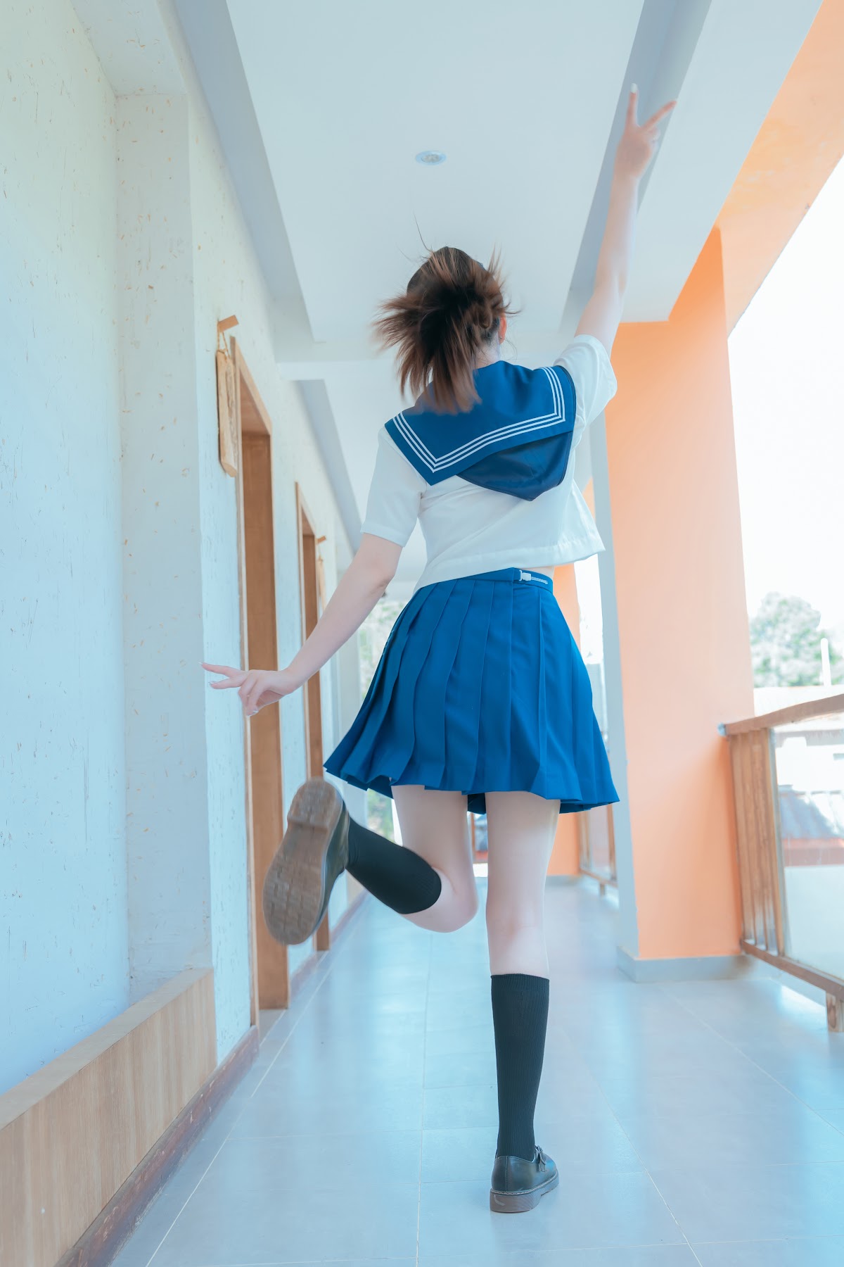 Coser@年年Nnian – 泡沫之夏JK - P19