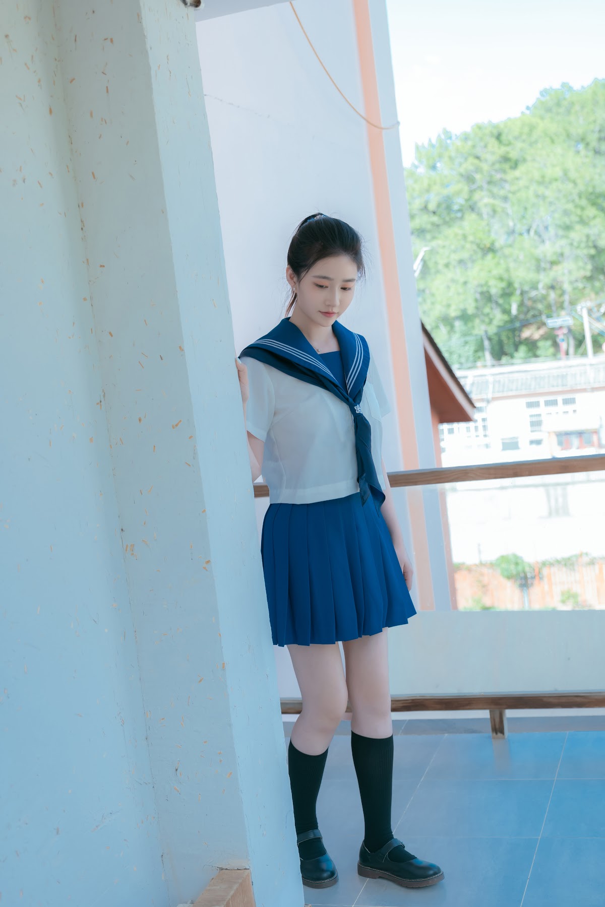 Coser@年年Nnian – 泡沫之夏JK - P20
