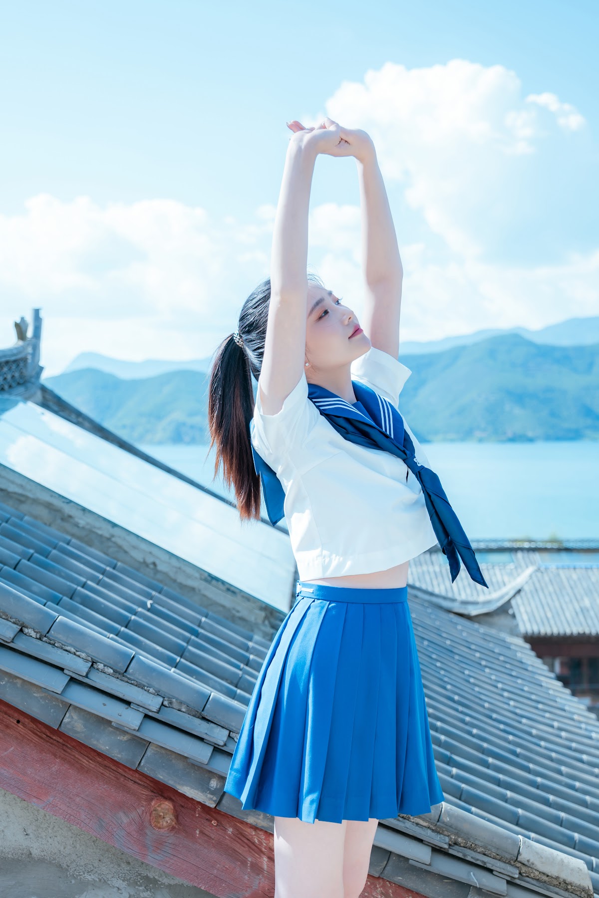Coser@年年Nnian – 泡沫之夏JK - P23